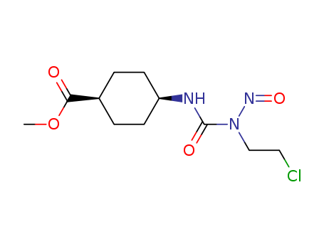 methyl 4-[(2-chloroethyl-nitroso-carbamoyl)amino]cyclohexane-1-carboxylate cas  60285-32-7