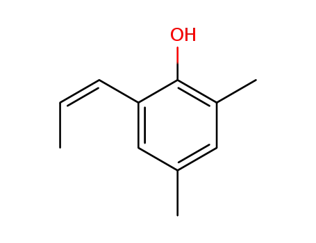 Phenol, 2,4-dimethyl-6-(1-propenyl)-, (Z)-