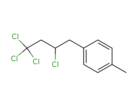1-methyl-4-(2,4,4,4-tetrachloro-butyl)-benzene