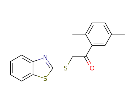 Ethanone, 2-(2-benzothiazolylthio)-1-(2,5-dimethylphenyl)-