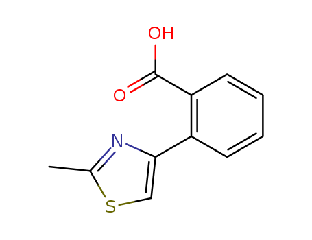 2-(2-Methyl-1,3-thiazol-4-yl)benzoic acid , 97%