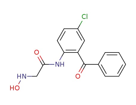 N-(2-Benzoyl-4-chlorophenyl)-N~2~-hydroxyglycinamide