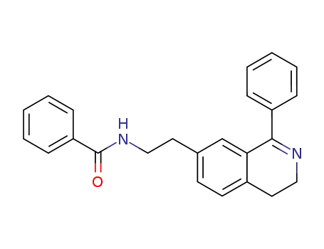<i>N</i>-[2-(1-phenyl-3,4-dihydro-[7]isoquinolyl)-ethyl]-benzamide