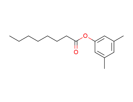 Molecular Structure of 959097-14-4 (octanoic acid-(3,5-dimethyl-phenyl ester))