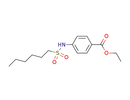 Aethyl-4-hexansulfonamidobenzoat
