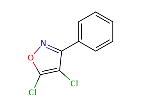 Molecular Structure of 62847-67-0 (Isoxazole, 4,5-dichloro-3-phenyl-)