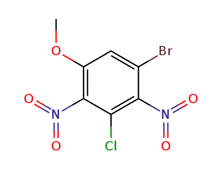 5-bromo-3-chloro-2,4-dinitro-anisole