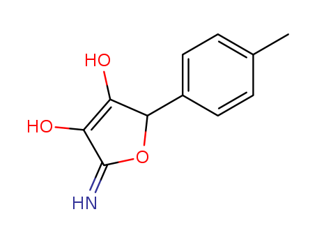5-amino-4-hydroxy-2-(4-methylphenyl)furan-3-one cas  53055-19-9