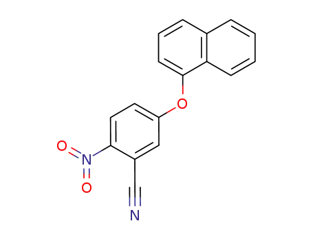5-(Naphthalen-1-yloxy)-2-nitro-benzonitrile