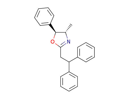 (4<i>S</i>)-2-(2,2-diphenyl-ethyl)-4<i>r</i>-methyl-5<i>t</i>-phenyl-4,5-dihydro-oxazole