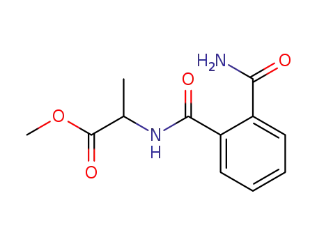 2-(2-Carbamoyl-benzoylamino)-propionic acid methyl ester