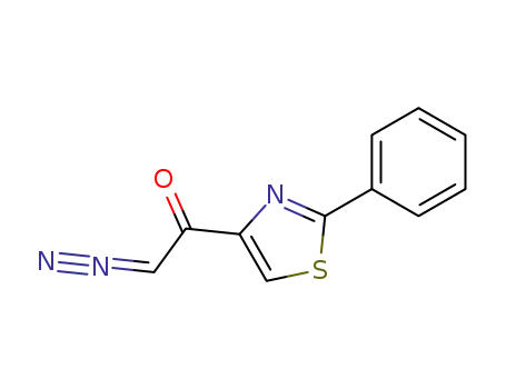 2-diazo-1-(2-phenyl-thiazol-4-yl)-ethanone