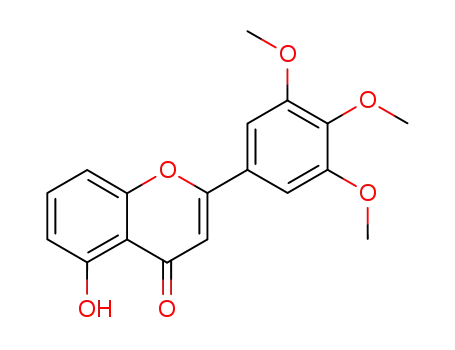 5-Hydroxy-2-(3,4,5-trimethoxyphenyl)-4H-1-benzopyran-4-one