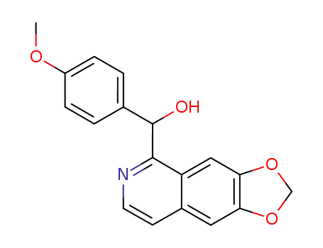 [1,3]dioxolo[4,5-<i>g</i>]isoquinolin-5-yl-(4-methoxy-phenyl)-methanol