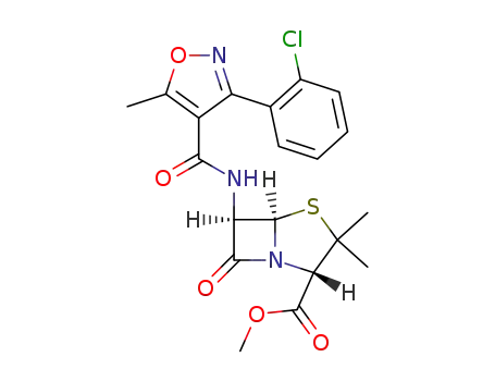 cloxacillin methyl ester