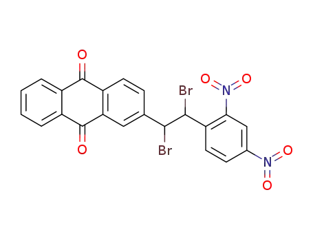 2-(α,β-dibromo-2,4-dinitro-phenethyl)-anthraquinone