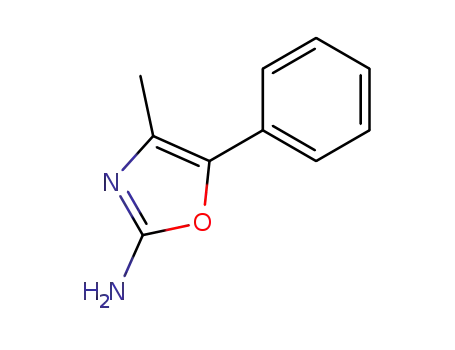 Molecular Structure of 33124-11-7 ((2E)-4-methyl-5-phenyl-1,3-oxazol-2(5H)-imine)