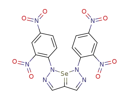 1,6-bis-(2,4-dinitro-phenyl)-1,6-dihydro-7λ<sup>4</sup>-[1,2,3]selenadiazolo[5,1-<i>e</i>][1,2,3]selenadiazole