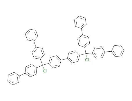 4,4'-bis-(α-chloro-4,4'-diphenyl-benzhydryl)-biphenyl