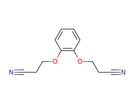 Molecular Structure of 3055-89-8 (Propanenitrile, 3,3'-[1,2-phenylenebis(oxy)]bis-)
