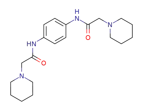<i>N</i>,<i>N</i>'-bis-piperidinoacetyl-<i>p</i>-phenylenediamine