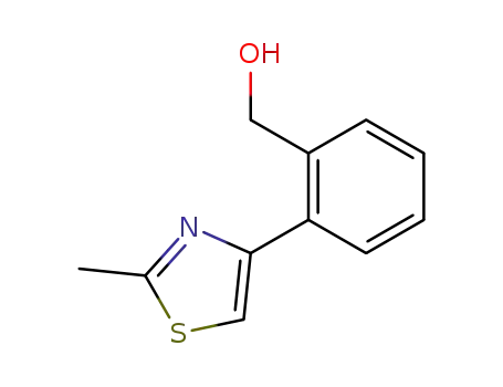 Benzenemethanol, 2-(2-methyl-4-thiazolyl)-