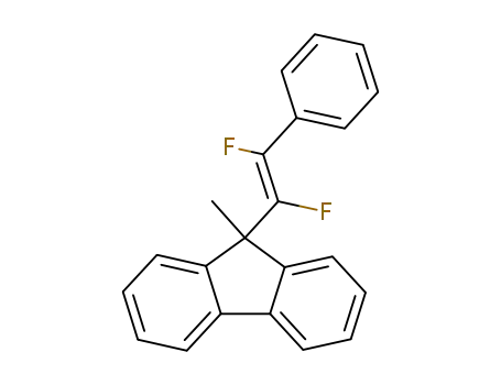 9H-Fluorene, 9-(1,2-difluoro-2-phenylethenyl)-9-methyl-