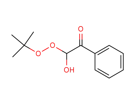 Molecular Structure of 82745-73-1 (Ethanone, 2-[(1,1-dimethylethyl)dioxy]-2-hydroxy-1-phenyl-)