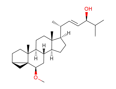 (22E),(24S)-6β-methoxy-3α,5α-cyclocholest-22-en-24-ol