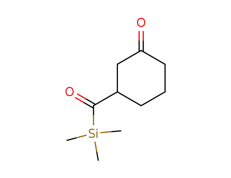 3-<(trimethylsilyl)carbonyl>cyclohexanone