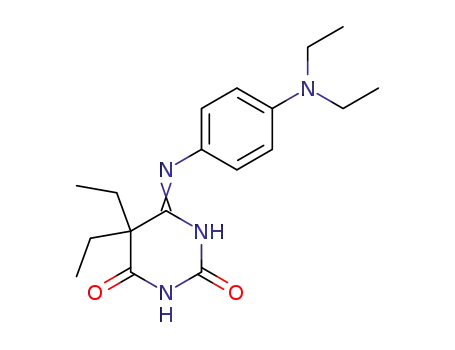 6-{[4-(diethylamino)phenyl]amino}-5,5-diethylpyrimidine-2,4(3H,5H)-dione