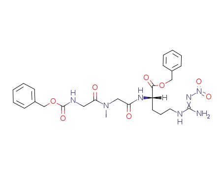 Z-Gly-Sar-Arg(NO<sub>2</sub>)-OBzl