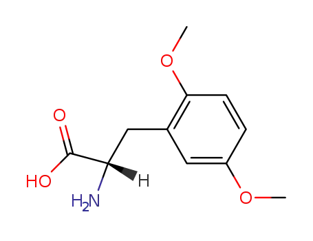 Molecular Structure of 730927-12-5 (L-2,5-Dimethoxyphenylalanine)