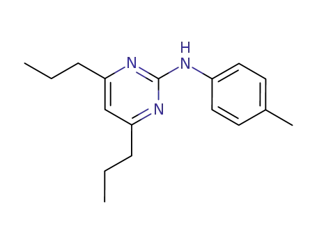 2-Pyrimidinamine, N-(4-methylphenyl)-4,6-dipropyl-