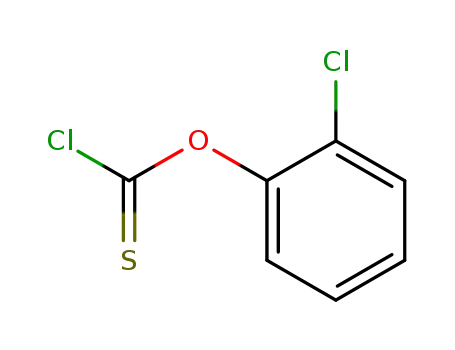 Molecular Structure of 769-81-3 (2-CHLOROPHENYL CHLOROTHIOFORMATE)