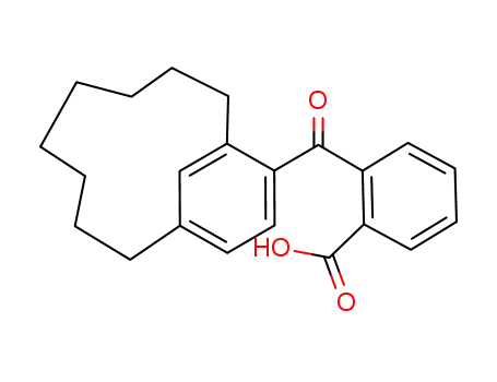 Benzoic acid,
2-(bicyclo[8.3.1]tetradeca-1(14),10,12-trien-11-ylcarbonyl)-