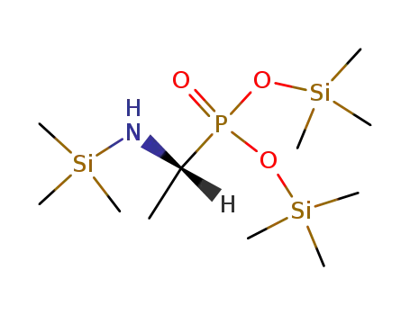 tris(trimethylsilyl) 1-aminoethylphosphonate