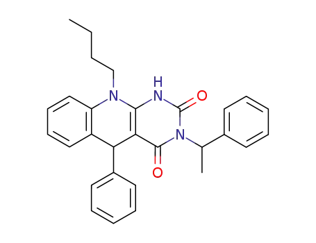 10-butyl-1,5-dihydro-5-phenyl-3-<(S)-α-methylbenzyl>-5-deazaflavin