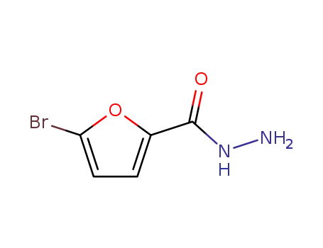 Molecular Structure of 89282-37-1 (5-BROMO-2-FUROIC ACID HYDRAZIDE)