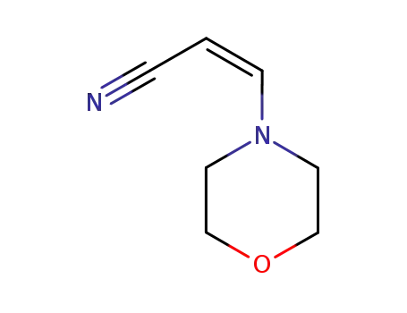 Molecular Structure of 87429-52-5 ((Z)-β-morpholino acrylonitrile)