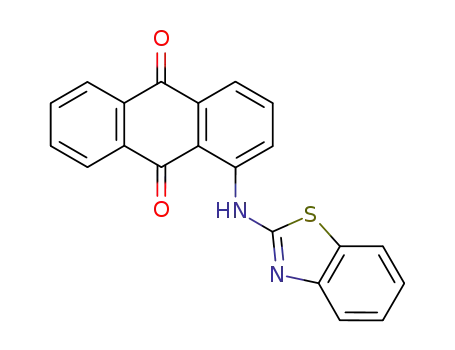 1-(2-benzothiazolylamino)anthraquinone