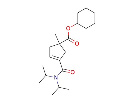 3-Cyclopentene-1-carboxylic acid,
3-[[bis(1-methylethyl)amino]carbonyl]-1-methyl-, cyclohexyl ester
