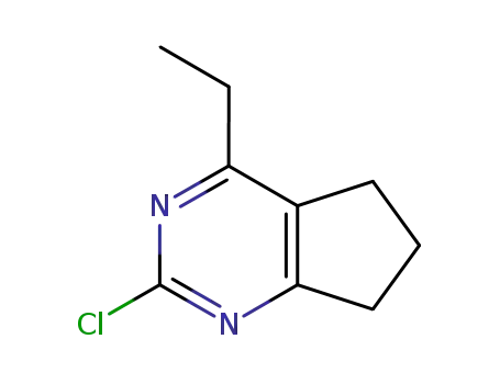 2-Chloro-4-ethyl-6,7-dihydro-5H-cyclopentapyrimidine
