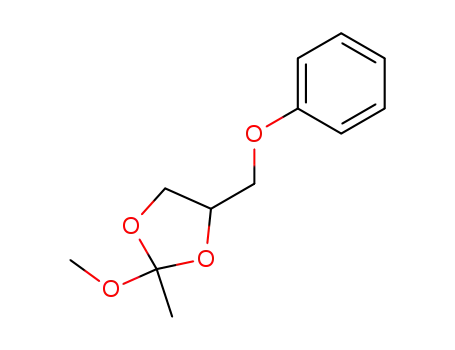 1,3-Dioxolane, 2-methoxy-2-methyl-4-(phenoxymethyl)-