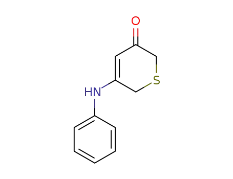 5-anilino-2H-thiopyran-3(6H)-one