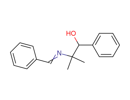 2-benzylidenamino-2-methyl-1-phenyl-propan-1-ol