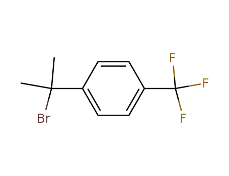 2-bromo-2-(4'-(trifluoromethyl)phenyl)propane