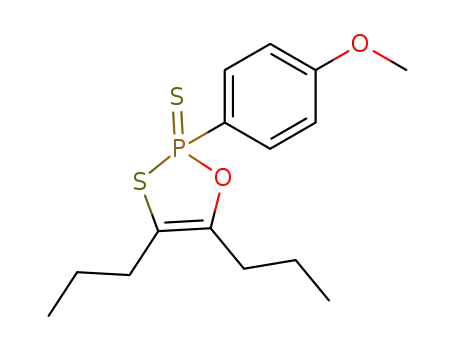 2-(4-methoxyphenyl)-5-propyl-4-propylidene-1,3,2-oxathiaphosphole 2-sulfide