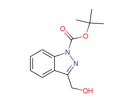 1H-Indazole-1-carboxylic acid, 3-(hydroxymethyl)-, 1,1-dimethylethyl ester                                                                                                                              