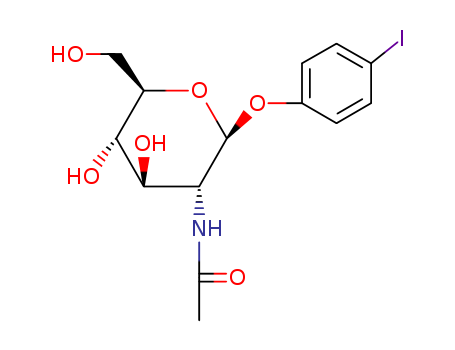 4-IODOPHENYL 2-ACETAMIDO-2-DEOXY-SS-D-GLUCOPYRANOSIDECAS
